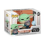 Funko POP! Star Wars: The Mandalorian - Grogu with Anzellan Droid Smith - Amazon Exclusive - Collectable Vinyl Figure - Gift Idea - Official Merchandise - Toys for Kids & Adults - TV Fans