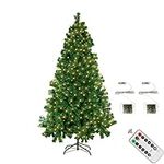 6Ft Artificial Christmas Tree with 