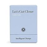 Intelligent Change Let’s Get Closer: Table Talk Edition (52 Prompt Cards) - Dinner Party Conversation Starters - Question and Answer Game for Friends, Family, Couples - Fun Card Game for Adults