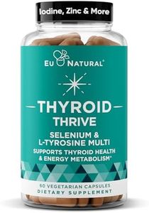 Spark Energy Support – Thrive, Naturally Fight Fatigue, Balance Hormones, Promote Focused Energy – Zinc, Selenium, Iodine – 60 Vegetarian Soft Capsules