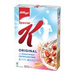 Kellogg's Original Special K | Low Fat | Breakfast Cereals | High in B group Vitamins| Source of Protein & Fibre | Naturally Cholesterol Free | 455g, White