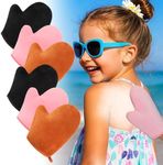 Vodolo Sunscreen Applicator for Kids,6PCS Reusability Suns Creen Glove Applicator,Sunscreen Mitt Sunblock Lotion Applicator,Beach Vacation Essentials for Adults,Summer Beach Day Accessories Must Haves