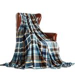 MERRYLIFE Decorative Throw Blanket Ultra-Plush Comfort | Soft, Colorful, Oversized | Home, Couch, Outdoor, Travel Use | Large Size (90" 90", Greenland)