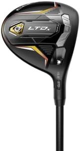 Cobra Golf 2022 LTDX Fairway Matte Black-Gold Fusion (Men's, Right Hand, Project X, Reg Flex, 3w-15)