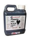 Liquid Fabric Dye Black, Clothes, Denim, Handbags,Spray, Dip, Batik, 1 Litre