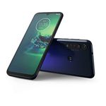 Motorola Moto G8 plus (6,3 Inc FHD U-Notch display, Dolby Stereo speakers, 64 GB/4 GB, Android 9.0, Dual SIM Smartphone), Cosmic blue