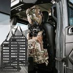 PETAC GEAR Tactical Car Seat Back Organizer | Rigid Molle Panels for Vehicles | Truck Mount Rack Panel for Tactical Gear Accessories. (Black-2Count)