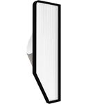 35.4 "Men's Public Toilet Partition, Wall-Mounted Urinal Partition Privacy Screen Waterproof Baffle, Toilet Protection Divider for Kindergartens,Schools, Shopping Malls, Hotel 1PCS