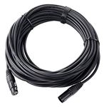 Pronomic Stage XFXM-20 Microphone Cable XLR 20 m Black