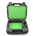 CASEMATIX Travel Case Compatible with Xbox One S - Hard Shell Carrying Case with Protective Foam Compartments for Console, Controller, Power Adapter, Games and More - Case Only