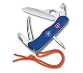 Victorinox Skipper Pro Swiss Army Pocket Knife, Large, Multi Tool, 12 Functions, Large Locking Blade, Blue