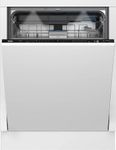 Beko Pro BDIN38560PF Fully Integrated Dishwasher, Full Size, 15 Place Settings, CornerIntense, AutoDose, Fast+ Function, Energy Efficient, Quiet Operation