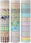 YUBX Basic Washi Tape Pack 30 Rolls