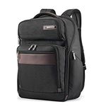 Samsonite Kombi 15.6-inch Large Backpack, Black/Brown, International Carry-On (Model:92310-1051)