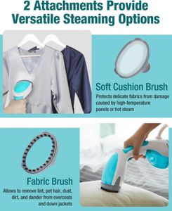 BEAUTURAL Portable Clothes Steamer – Handheld Fabric Garment Iron