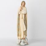 BC Catholic Our Lady of Fatima Statues, Blessed Virgin Mary Figurine for Altar, Holy Mother Madonna 12" H, Religious Gift to Mom, Classical Renaissance Sculpture by Buildclassic