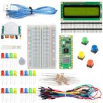 REES52 Raspberry Pi Pico W Starter Kit for Raspberry Pi Pico microcontroller Development Board (Raspberry Pi Pico W Motherboard)