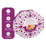 Truede Mixed Flavour Turkish Delight (300g) - Hand-Made, Dusted Rose, Lemon, Orange and Mint Turkish Delight