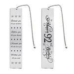 Jzxwan 92nd Birthday Gifts for Women Men, 92 Year Old Birthday Bookmark, Female 92 Yr Old Bday Card Gift Ideas, 1932 Birthday Book Mark for Woman Man, Happy 92nd Birthday Decorations, 92 nd Bd Present