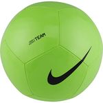 Nike DH9796-310 Pitch Team Recreational soccer ball Unisex Adult ELECTRIC GREEN/BLACK Size 3