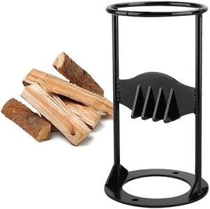CZ-XING Manual Log Splitter, Firewood Kindling Splitter, Safety Carbon Steel,Heavy Duty Manual Splitting Tool, Firewood Log Splitter, Suitable for Home Camping Outdoors Hardwoods