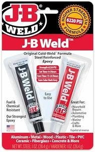 JB Weld Original Cold-Weld 8265-SUK Steel Reinforced Epoxy - Dark Grey (Packaging may vary)