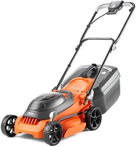 Flymo 36V EasiStore 340R Cordless Lawnmower – Without Power For All Battery and Charger, 34cm Cutting Width, Striped Lawn Finish, Close Edge Cutting, 35L Grass Box, Lightweight