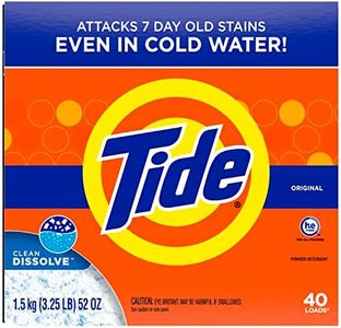 Tide High EfficiencyE Turbo Powder Laundry Detergent with Acti-Life, Original Scent, 44 Loads, 1.5 kg