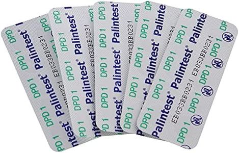 DPD1 chlorine test tablets swimming pool hot tub X50 Palintest