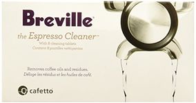 Breville Espresso Cleaning Tablets, White - BREBEC250 8 Count (Pack of 1)