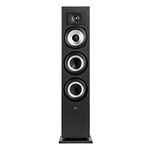 Polk Monitor XT60 Tower Speaker - Hi-Res Audio Certified, Dolby Atmos, DTS:X & Auro 3D Compatible, 1" Tweeter, 6.5" Dynamically Balanced Woofer, (2) 6.5" Passive Radiators (Single, Midnight Black)