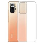 Amazon Brand - Solimo Pouch for Mi Redmi Note 10 Pro Max (Silicone_Clear)