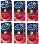 Mates Natural Easy Fit Condoms 72 pcs (6 Boxes of 12)