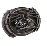 Soundstream AF.694 Arachnid Full Range 6x9 4-Way 500W Speakers, Black and Silver