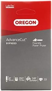 Oregon AdvanceCut™ Saw Chain to fit 8-Inch Bosch, Ryobi, Mitox, Black & Decker, Blaupunkt, Titan Spear & Jackson, Einhell, Mac Allister, Gardenline Pole Saws, 33 Drive Links