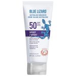 Blue Lizard Sport SPF 50 Mineral-Based Sunscreen Lotion - SPF 50, Broad Spectrum UVA/UVB, Water Resistant (Up to 80 Minutes) - 89 mL