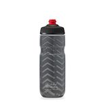 Polar Bottle Breakaway Insulated Water Bottle - BPA Free, Cycling & Sports Squeeze Bottle (Bolt - Charcoal & Silver, 20 oz)