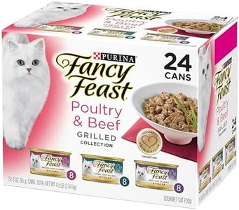 FANCY FEAST Adult Wet Cat Food Classic Poultry & Beef Grilled Collection 24x85g