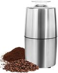 Turimon Coffee Grinder Electric - Stainless Steel Coffee Bean Grinder for Coffe Espresso Latte Mochas, One-Touch Grinder for Herb, Spice, Grain and More