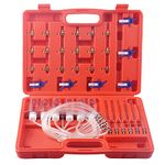 6 Cylinder Diesel Injector Flow Meter Adaptor Set Common Rail Leak Off Tester