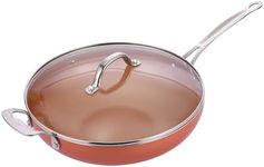 MasterPan Copper Tone 12-inch Ceram