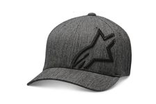 ALPINESTARS Men's Corp Shift 2 Flexfit Hat, Dark Heather Gray/Black, Large/X-Large