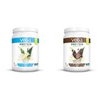 Vega Protein and Greens Plant Based Protein Powder Plus Veggies (Vanilla (18 Servings) + Chocolate (16 Servings)) | Vegan, Non GMO, Pea Protein For Women and Men