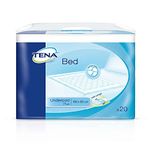 Tena Disposable Bed and Chair Pads 180 x 80 cm (71 x 31.5 inch) - Pack 20 (Eligible for VAT relief in the UK)