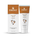 Pokonut Foot Care Cream for Dry and Cracked Heels | Aloe Vera and Turmeric Extract (50 G) | Moisturizes and Repair Feet | Intense Hydration and Nourishment for Women, Men