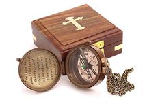 Roorkee Instruments India for i Know The Plans I Have for You Quote Engraved Compass with Wood Box,Jeremiah 29 11, Baptism Gifts, Gift for Him, Birthday, Fathers Day, Graduation Gift, Gift for Son