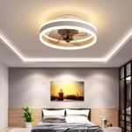 AHWEKR Led Ceiling Fans with Lights