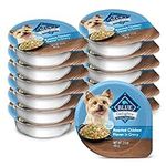 Blue Buffalo Divine Delights Natural Adult Small Breed Wet Dog Food, Rotisserie Chicken Flavor in Hearty Gravy 99g (Pack of 12)