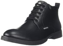 Don Diego Men's Dd7009_Black Ankle Boot-6 Kids UK