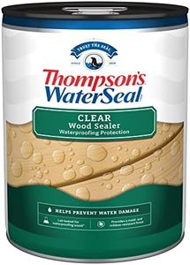 Thompson’s WaterSeal Clear Waterproofing Wood Stain and Sealer, 5 Gallon